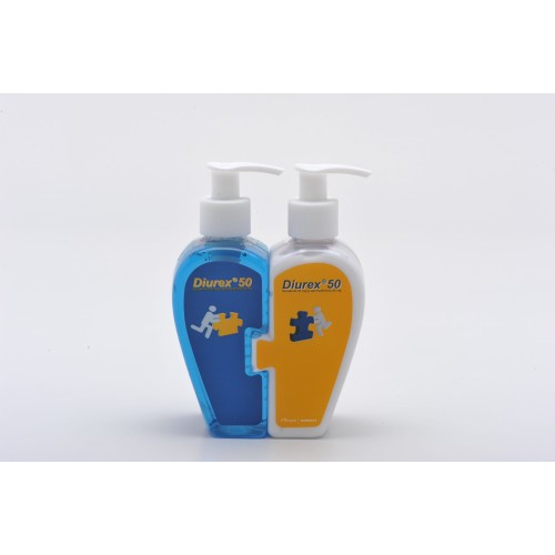 2'li Geçmeli Kalp Şişe